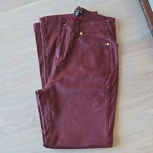IMAN Maroon Jeans